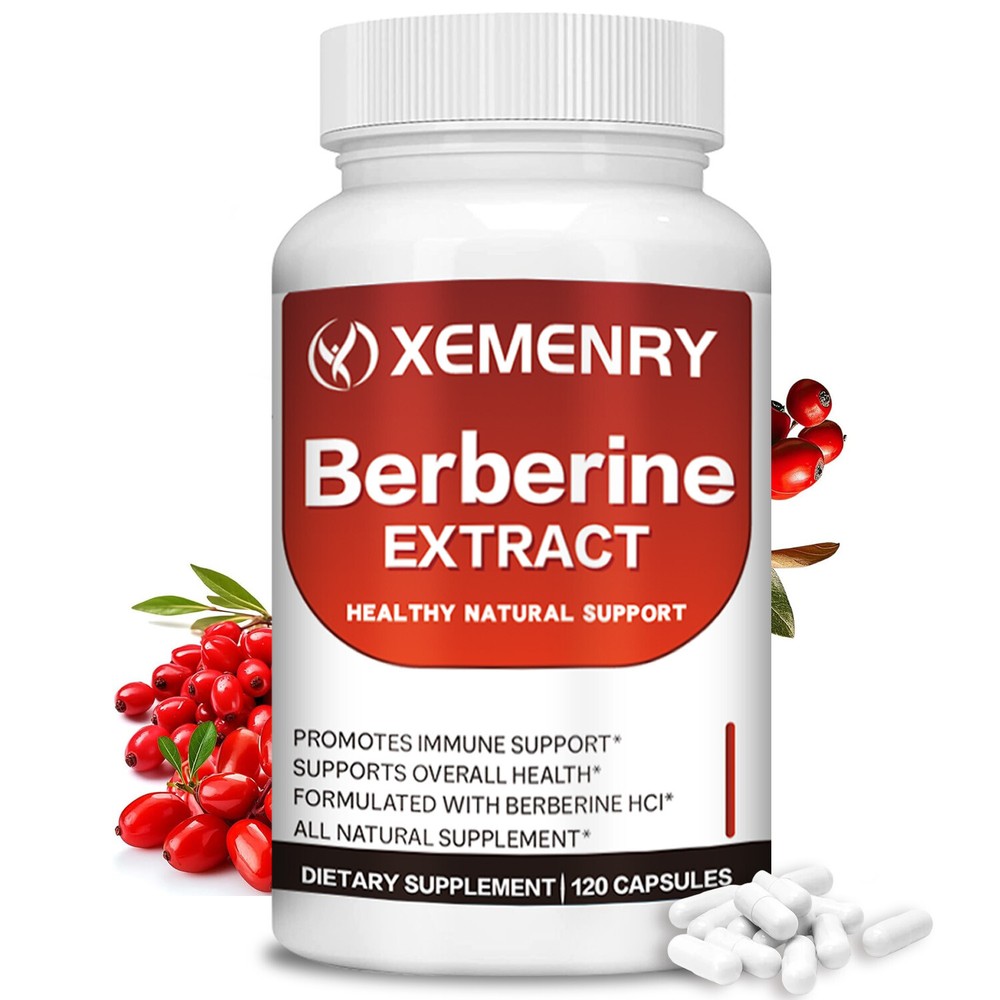 Berberine Extract 1800mg – Heart Health, Anti-inflammatory, Lower Cholesterol