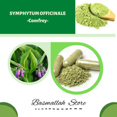 CAPSULE Comfrey Quaker Comfrey Boneset Knitbone Consound Slippery-root Symphytum