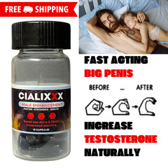 Harder, Longer, Stronger – CIALIXXX Black Pills for Men – Fast Action -Free Ship