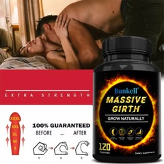 Massive Girth Capsules For Cardiovascular And Urogenital Health 120 Capsules US