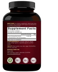 NatureBell Korean Red Ginseng 2,250mg Per Serving, 240 240 Count (Pack of 1)