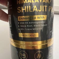 BeepWell Shilajit Plus Himalayan Resin Pure Natural Resin 50 Servings 1.4 oz NEW
