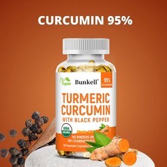 Turmeric Curcumin Highest Potency 95% 1935mg with Black Pepper Extract 15MG