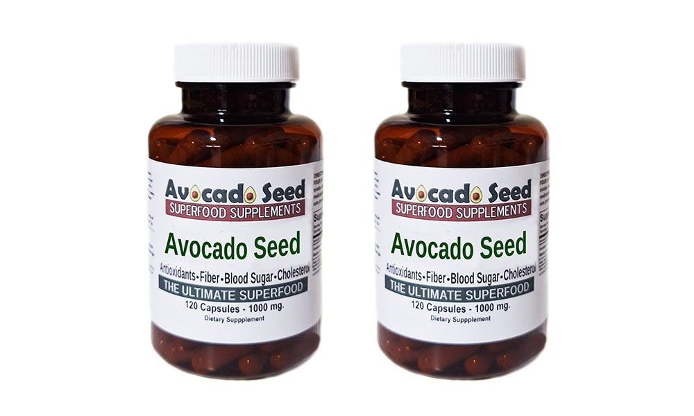 240 Avocado Seed Powder Capsules 2 Pack – Antioxidants, Fiber, Heart Health