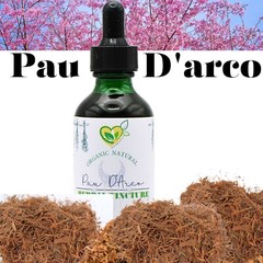 Pau D’arco Tincture Liquid Herbal Drops Plant-Base Immune Detox 2 OZ BOTTLE