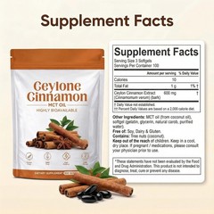 Minnah Ceylon Cinnamon Capsules 𝟳𝟮𝟬𝟬𝙢𝙜 Equivalent 1 Count (Pack of 1)