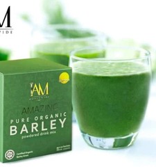 POWDERED DRINK MIX FROM AUSTRALIA – 1 BOX IAM AMAZING PURE ORGANIC BARLEY