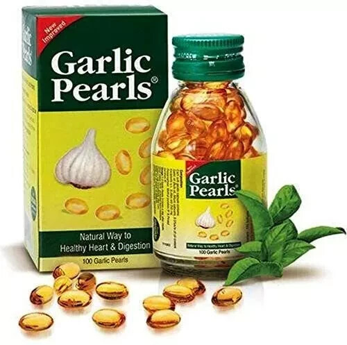 2 x Garlic Pearls Capsule 100 Capsule each ,Helps to fortify the Immune System