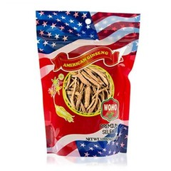 WOHO Cultivated American Ginseng 1354 Half Short Small 2 4 oz Bag
