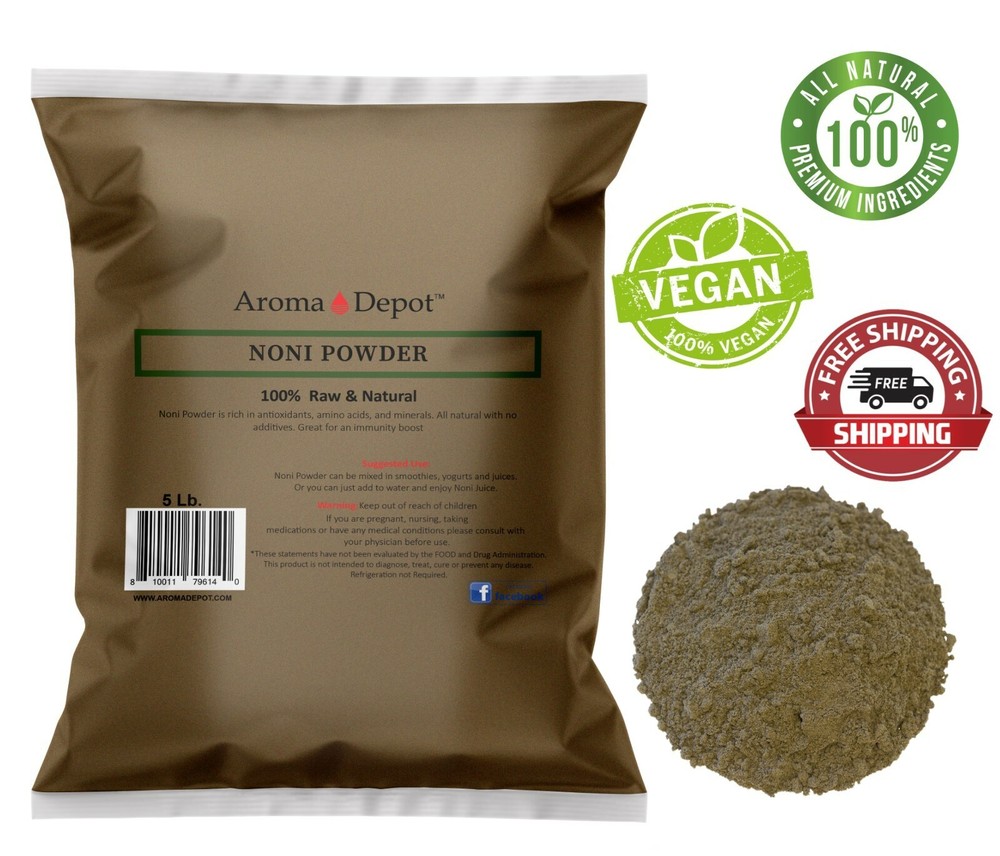 5lb Noni Juice Powder Herb Tea 100% Natural Raw Herbal Remedy Morinda citrifolia