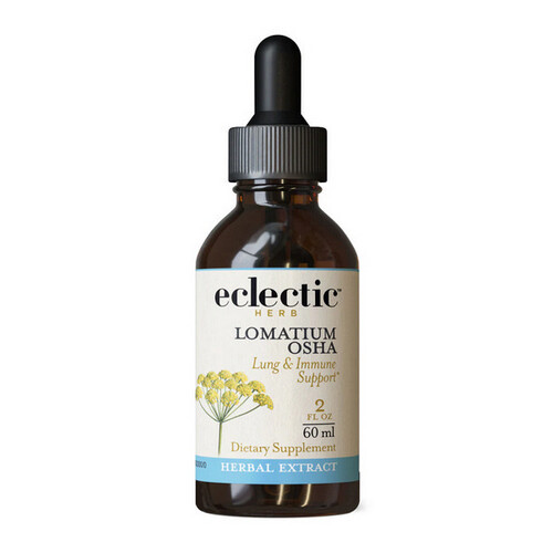 Lomatium – Osha 2 Oz with Alcohol By Eclectic Herb