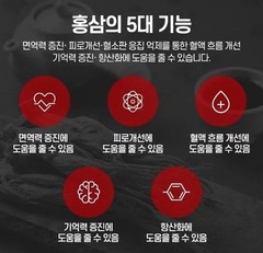 KOREA NO.1 Korean 6 Years Red Ginseng Extract 365, Saponin 240gx4ea / Tracking