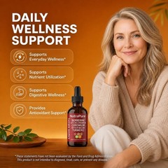 NutraPure Berberine Drops, Pure Berberine Drops with Ceylon Cinnamon, Chromiu…