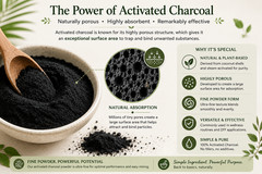 Activated Charcoal Powder – Food Grade Botanical Carbon – Pure 1 oz- 32 oz Bulk