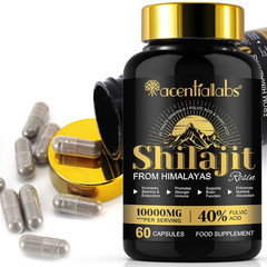 Pure 100% Himalayan Shilajit, Soft Resin, Organic Extremely Potent, Fulvic Acid