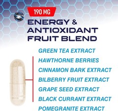 Multivitamin Men Daily Vitamin A, C, D, E, Zinc Calcium B12 60 Capsules Non-GMO