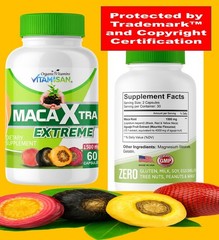 BIGGER BOOTY & STRONGER GLUTES – Black Maca Root Pills for intense Curve Aguaje