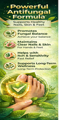 Nails feet Support Anti fungal antifungal Hongos