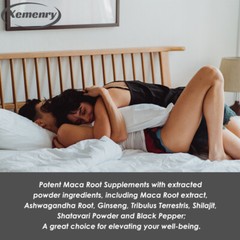 Maca 3200mg – Male Testosterone Booster,Increase Energy,Improve Muscle Strength
