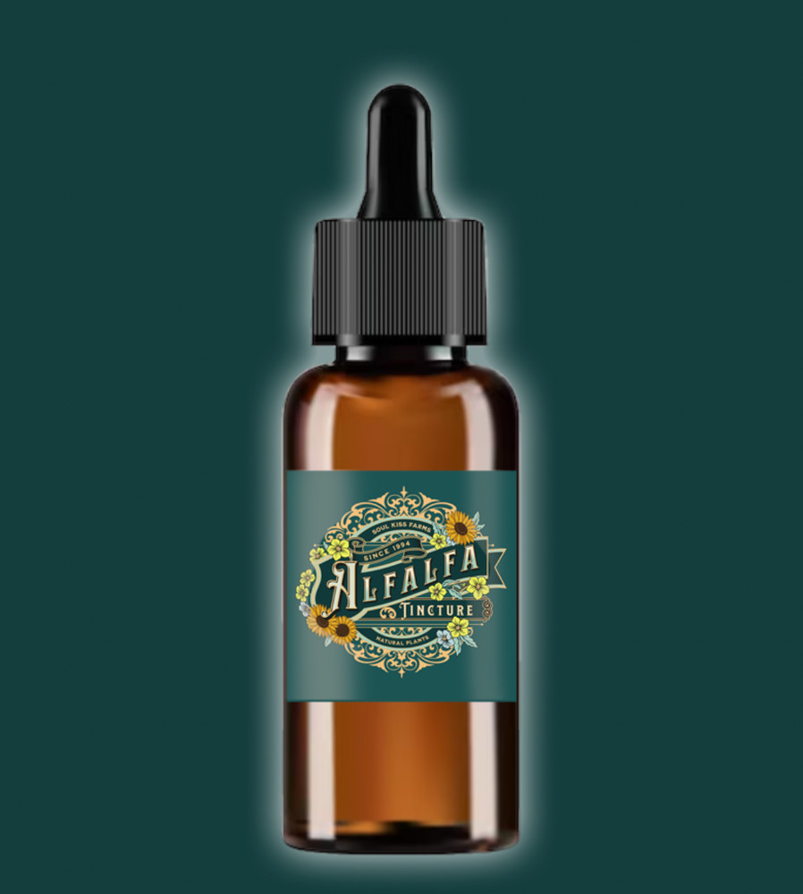 Alfalfa Extract Alfalfa Tincture Easy to Use Made in the USA 2 oz