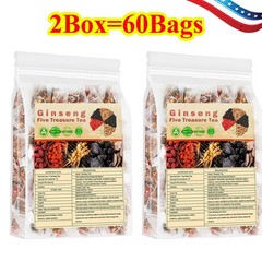 30pcs GINSENG six tea treasure , Kidney tea ,liver tea , red date kidney health