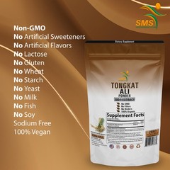100G TONGKAT LONGJACK PASAK 100% PURE ROOT GRADE A EXTRACT 200:1 POWDER