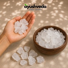 Phitakari Natural Alum Crystal 100g | Potash Alum | Aftershave & Acne Care