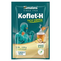 2 Boxes – Himalaya Koflet-H Hot Drink | Ginger Flavour | 10 Sachets, FREE SHIP
