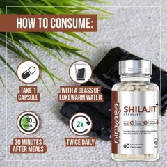 Pure 100% Himalayan Shilajit, Soft Resin, Organic, Extremely Potent, Fulvic Acid