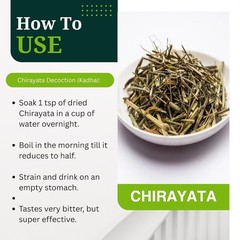 Brijbooti Kirayata Chirata 200gm Chirayata – Kalmegh,Bitter Sticks,Pure,Natural