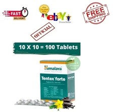 Himalaya Tentex Forte Tabs 100 Tablet Men Strength & Wellness | FREE SHIP | 2028