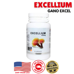 Gano Excel Excellium 90 Capsules Ganoderma Lucidum Lingzhi Reishi Ship From USA