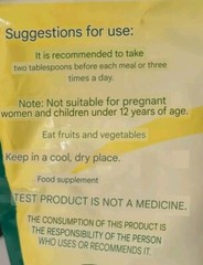 2 pack! Pinalinaza On The Go – Flax and Fruit diet Powder 470g