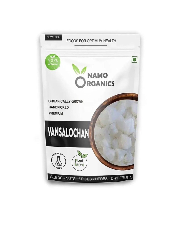 Namo Organics Organic Bansalochan, Vanslochan, Tabashir, Tabasheer 200gm