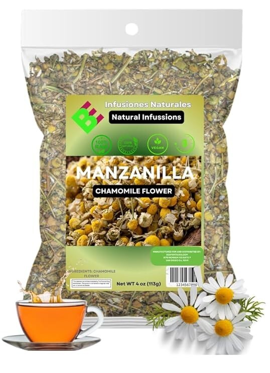 CHAMOMILE FLOWER TEA 4 oz | TE FLOR DE MANZANILLA 4oz
