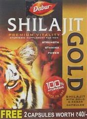 3×dabur Shilajit Gold 10cap 100% Ayurvedic, From Best Brand & Supplier Pack 3,