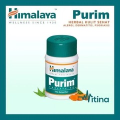 Himalaya Purim Tablets Pack of 5x 60 Tablets Each | Acne & Skin Support