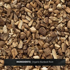 Frontier Co-op Organic Burdock Root 1lb Bulk Bag Cut & Sifted Kosher Herbal
