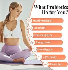 300 Billion CFU Probiotics – for Women and 60 Count (Pack of 1)