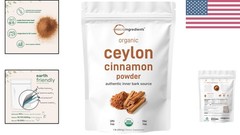 Bulk Organic Ceylon Cinnamon Powder, 1 lb | Non-GMO, Great for Cooking & Drinks