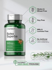 Butea Superba | 840mg | 90 Capsules | Male Supplement | by Horbaach