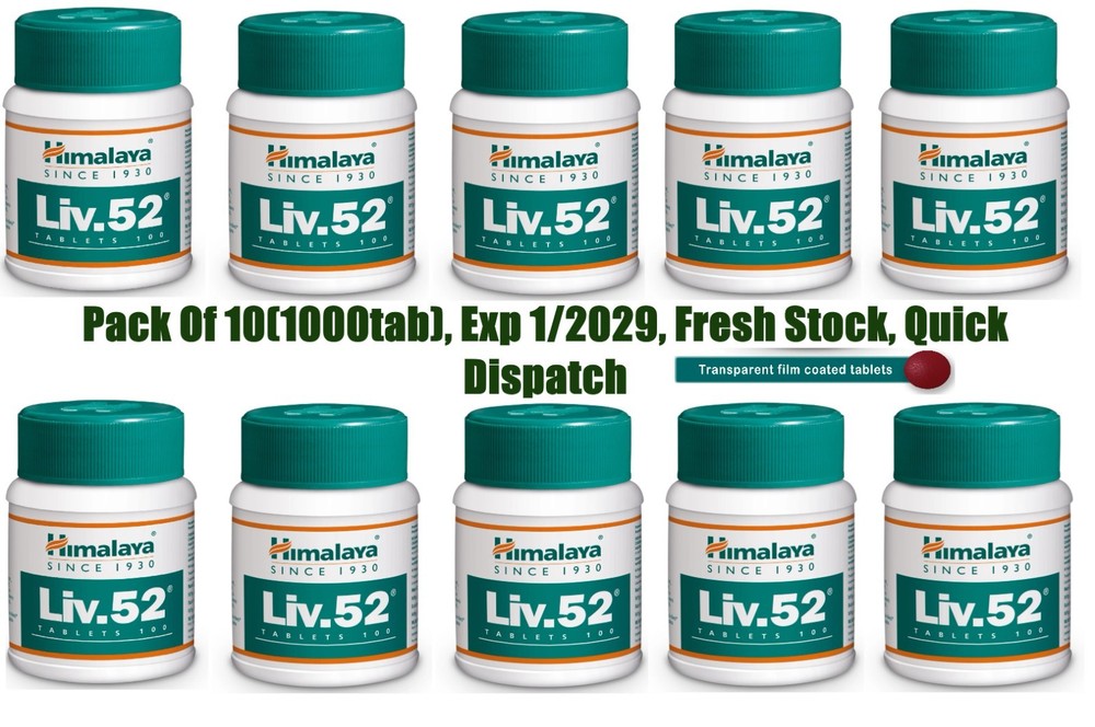 10X Liv 52 EXP 01/2029, Quick Dispatch Fresh Stock