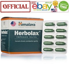 Herbolax Himalaya Exp.9/2024 OFFICIAL USA 100 Capsules CONSTIPATION Care