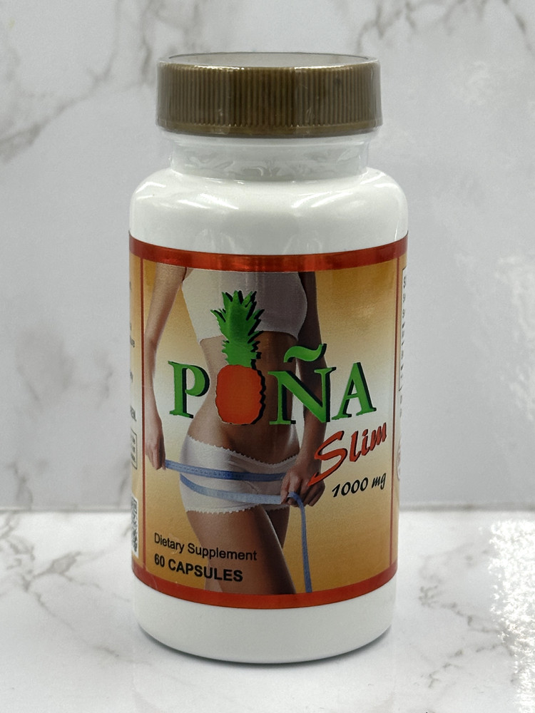 PINA SLIM 60 CAPSULES NATURAL WEIGHT LOSS SLIMMING DETOX SLIMMING CLEANSE PILLS