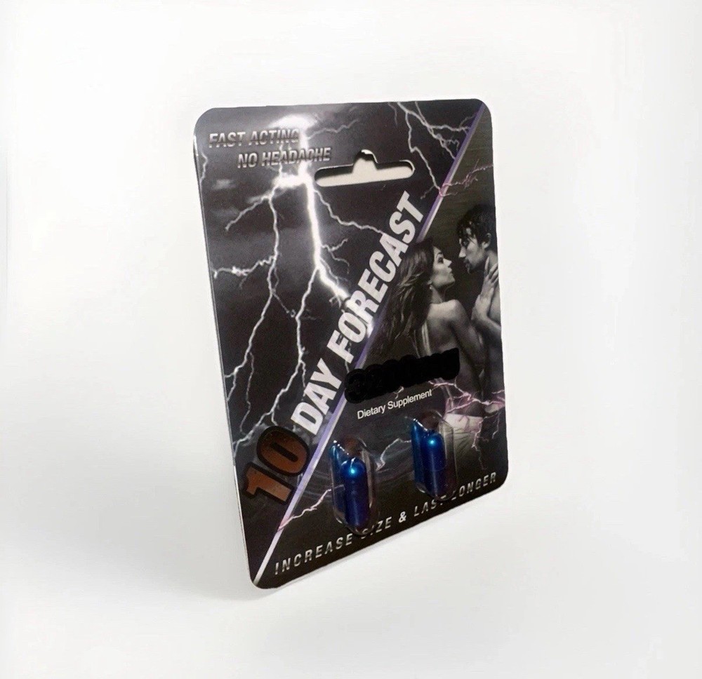 10 Day Forecast Male Enhancement Supplements 24 Capsules