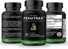Natural Fenugreek Seed Extract Capsules 120 Count for Energy and Muscle Support