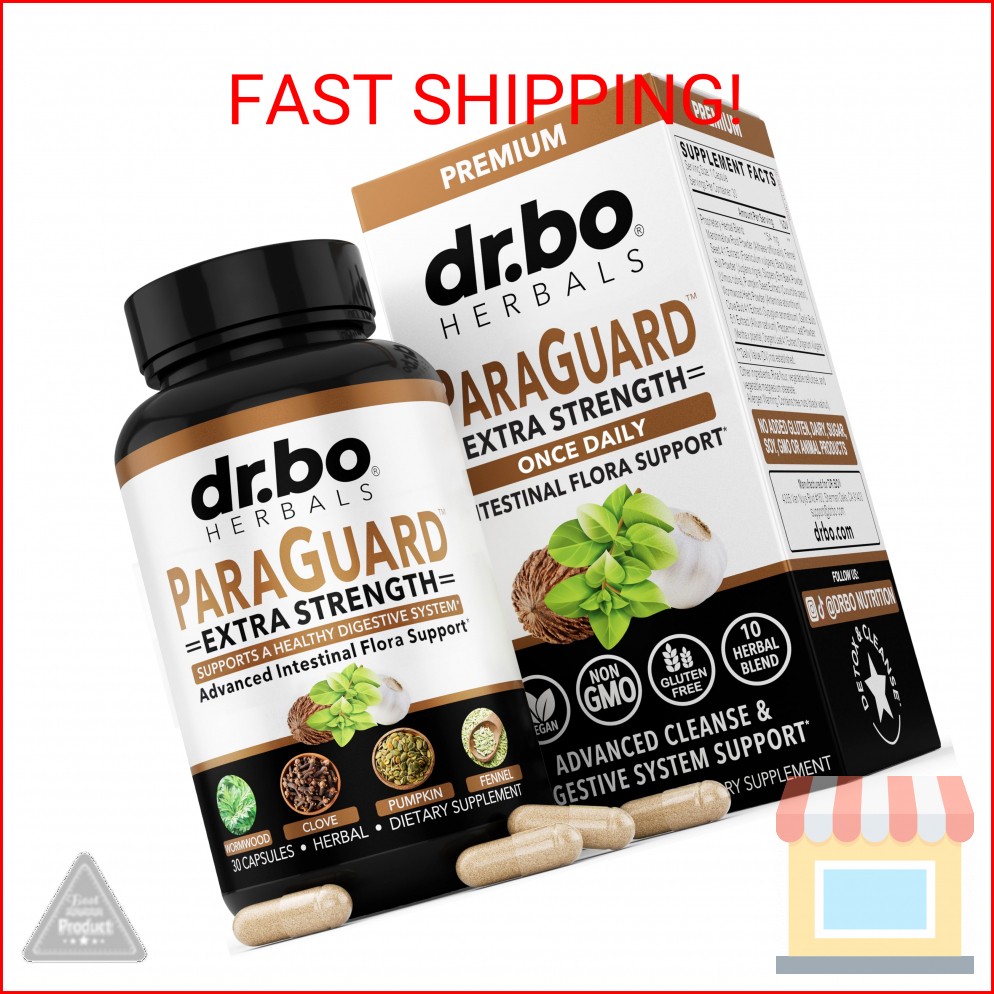 ParaGuard Cleanse Detox Pills – Extra Strength Intestinal Guard Formula Suppleme