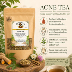 ACNE TEA with Neem – Addresses internal root causes of persistent skin breakouts