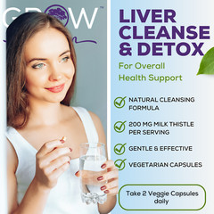 Best Liver Repair Supplement with Milk Thistle – Artichoke – Turmeric, 60 caps
