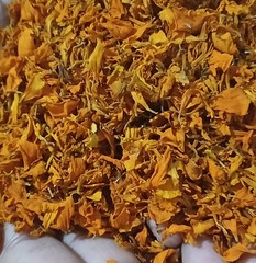 Dried Marigold Flower Petals Natural Herbal Skin Care Tea Tagetes erecta Organic